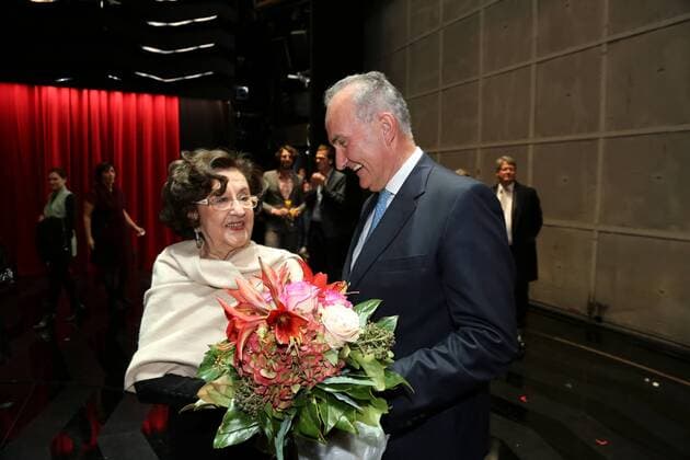 Macbeth Premiere Wien, Theater an der Wien, 13. 11. 2016 Marta DOMINGO, Johann MARIHART