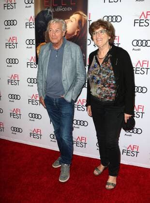 November 13, 2016 - Hollywood, CA, United States - 13 November 2016 - Hollywood, California - Paul Verhoeven, Martine Verhoeven. AFI FEST 2016 Presented By Audi - A Tribute To Isabelle Huppert And Gala Screening Of Elle held at The Egyptian Theatre. Photo Credit: AdMedia Hollywood United States - ZUMAa123 20161113_zaa_a123_151