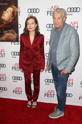 November 13, 2016 - Hollywood, CA, United States - 13 November 2016 - Hollywood, California - Isabelle Huppert, Paul Verhoeven. AFI FEST 2016 Presented By Audi - A Tribute To Isabelle Huppert And Gala Screening Of Elle held at The Egyptian Theatre. Photo Credit: AdMedia Hollywood United States - ZUMAa123 20161113_zaa_a123_226