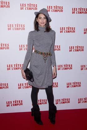 Filmpremiere Les tetes de L Emploi in Paris Frederique Bel CELEBRITES : Avant premiere Tete de l Emploi - 14 11 2016 JBAutissier Panoramic 