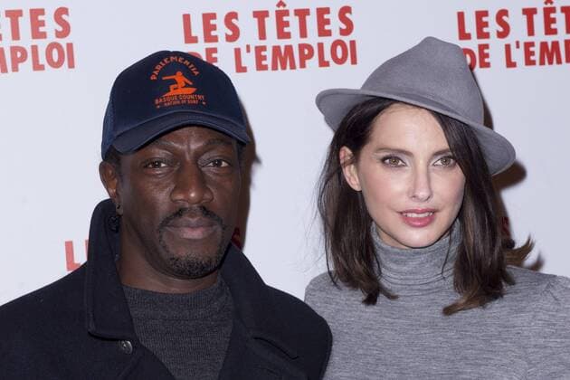 Filmpremiere Les tetes de L Emploi in Paris Frederique Bel et Marco Prince CELEBRITES : Avant premiere Tete de l Emploi - 14 11 2016 JBAutissier Panoramic 