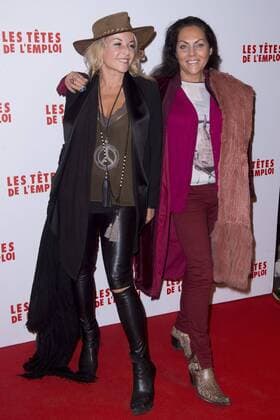Filmpremiere Les tetes de L Emploi in Paris Olivia Zelter et Hermine Hermine de Clermont Tonnerre CELEBRITES : Avant premiere Tete de l Emploi - 14 11 2016 JBAutissier Panoramic 