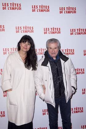 Filmpremiere Les tetes de L Emploi in Paris Claude Lelouch et sa femme CELEBRITES : Avant premiere Tete de l Emploi - 14 11 2016 JBAutissier Panoramic 