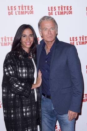 Filmpremiere Les tetes de L Emploi in Paris Franck Dubosc et sa femme Daniele CELEBRITES : Avant premiere Tete de l Emploi - 14 11 2016 JBAutissier Panoramic 