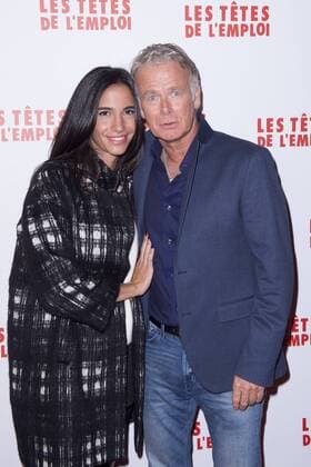 Filmpremiere Les tetes de L Emploi in Paris Franck Dubosc et sa femme Daniele CELEBRITES : Avant premiere Tete de l Emploi - 14 11 2016 JBAutissier Panoramic 