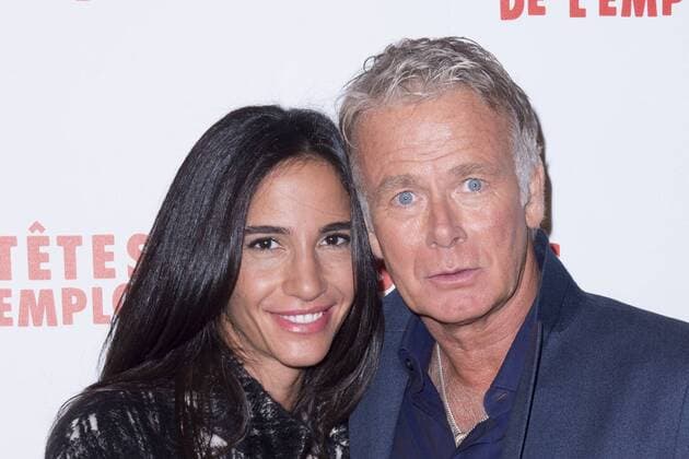 Filmpremiere Les tetes de L Emploi in Paris Franck Dubosc et sa femme Daniele CELEBRITES : Avant premiere Tete de l Emploi - 14 11 2016 JBAutissier Panoramic 