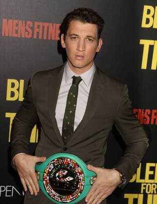 November 14, 2016 - New York, New York, U.S. - Actor MILES TELLER attends the New York premiere of Bleed For This held at the AMC Lincoln Square Theater. New York U.S. - ZUMAk03_ 20161114_zaf_k03_057