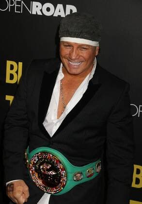November 14, 2016 - New York, New York, U.S. - Boxer VINNY PAZ attends the New York premiere of Bleed For This held at the AMC Lincoln Square Theater. New York U.S. - ZUMAk03_ 20161114_zaf_k03_074