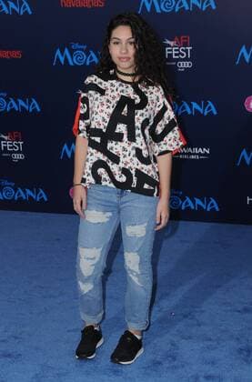 November 14, 2016 - Hollywood, CA, United States - 14 November 2016 - Hollywood, California. Alessia Cara. AFI FEST 2016 Presented By Audi - Premiere Of Disney s Moana held at TCL Chinese Theater. Photo Credit: AdMedia Hollywood United States - ZUMAa123 20161114_zaa_a123_255