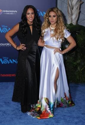 November 14, 2016 - Hollywood, CA, United States - 14 November 2016 - Hollywood, California. Simone Alexandra Johnson, Dinah Jane Hansen. AFI FEST 2016 Presented By Audi - Premiere Of Disney s Moana held at TCL Chinese Theater. Photo Credit: AdMedia Hollywood United States - ZUMAa123 20161114_zaa_a123_259