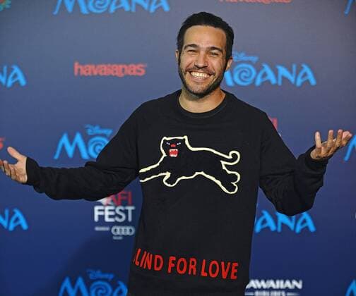 Musician Pete Wentz arrives at the world premiere of Walt Disney Animation Studios Moana at Hollywood s El Capitan Theatre in Los Angeles, California on November 14, 2016. The premiere is part of the lineup for AFI FEST 2016.  LAP20161114441 CHRISTINExCHEW