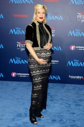 Tori Spelling bei der Moana Film Premiere am 14.11.2016 im Rahmen vom AFI Fest in Hollywood, Los Angeles AFI FEST 2016 Presented By Audi - Premiere Of Disney s Moana in Hollywood, Los Angeles 