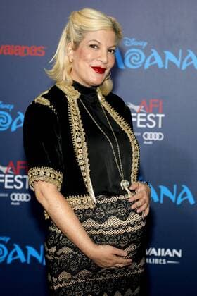 Tori Spelling bei der Moana Film Premiere am 14.11.2016 im Rahmen vom AFI Fest in Hollywood, Los Angeles AFI FEST 2016 Presented By Audi - Premiere Of Disney s Moana in Hollywood, Los Angeles 