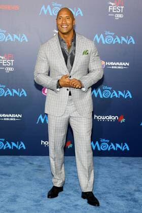 Dwayne Johnson bei der Moana Film Premiere am 14.11.2016 im Rahmen vom AFI Fest in Hollywood, Los Angeles AFI FEST 2016 Presented By Audi - Premiere Of Disney s Moana in Hollywood, Los Angeles 