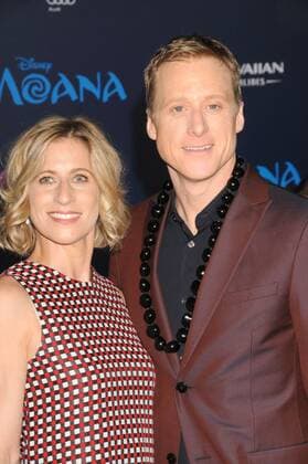 November 14, 2016 - Los Angeles, California, United States - November 14th 2016 - Los Angeles California USA - Actor ALAN TUDYK, wife at the Disney World Premiere Moana held at the El Capitan Theater, Hollywood, CA Los Angeles United States - ZUMAf05_ 20161114_zaf_f05_027