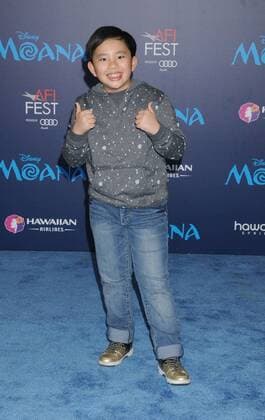 November 14, 2016 - Los Angeles, California, United States - November 14th 2016 - Los Angeles California USA - Actor ALBERT TSAI at the Disney World Premiere Moana held at the El Capitan Theater, Hollywood, CA Los Angeles United States - ZUMAf05_ 20161114_zaf_f05_030