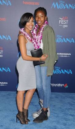 November 14, 2016 - Los Angeles, California, United States - November 14th 2016 - Los Angeles California USA - Actress JAZMYN SIMON, daughter the Disney World Premiere Moana held at the El Capitan Theater, Hollywood, CA Los Angeles United States - ZUMAf05_ 20161114_zaf_f05_075
