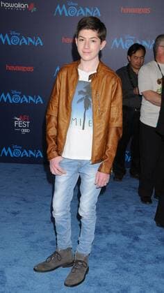 November 14, 2016 - Los Angeles, California, United States - November 14th 2016 - Los Angeles California USA - Actor MASON COOK at the Disney World Premiere Moana held at the El Capitan Theater, Hollywood, CA Los Angeles United States - ZUMAf05_ 20161114_zaf_f05_092