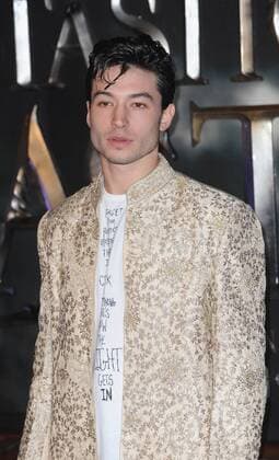 November 15, 2016 - London, England, United Kingdom - Ezra Miller attends the European premiere of Fantastic Beasts And Where To Find Them at Empire Leciester Square. London United Kingdom - ZUMAs147 20161115_zap_s147_006