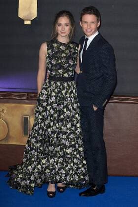 Eddie Redmayne and his wife Hannah Bagshawe attend the European Premiere of Fantastic Beasts And Where To Find Them at the Odeon, Leicester Square, London. NOVEMBER 15th 2016  MISx163554