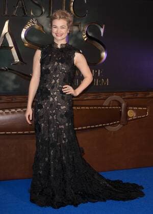 Alison Sudol attends the European Premiere of Fantastic Beasts And Where To Find Them at the Odeon, Leicester Square, London. NOVEMBER 15th 2016  MISx163554