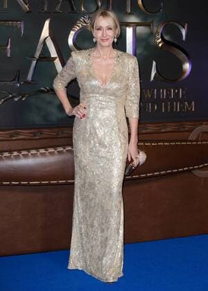 J.K. Rowling attends the European Premiere of Fantastic Beasts And Where To Find Them at the Odeon, Leicester Square, London. NOVEMBER 15th 2016  MISx163554