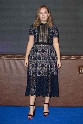Tanya Burr attends the European Premiere of Fantastic Beasts And Where To Find Them at the Odeon, Leicester Square, London. NOVEMBER 15th 2016  MISx163554