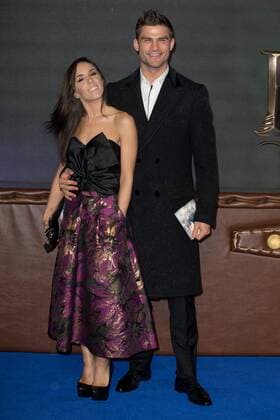 Janette Manrara and Aljaz Skorjanec attend the European Premiere of Fantastic Beasts And Where To Find Them at the Odeon, Leicester Square, London. NOVEMBER 15th 2016  MISx163554