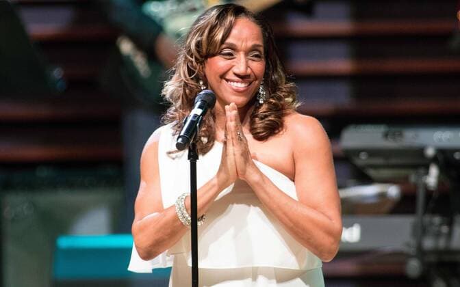 November 15, 2016 - Philadelphia, Pennsylvania, U.S - R&B singer, KATHY SLEDGE, performing at the Marian Anderson Award show in Philadelphia Pa. The 2016 Award was presented to Leon Huff, Kenny Gamble and Patti LaBelle Philadelphia U.S. - ZUMArf1_ 20161115_zaf_rf1_001