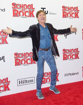 Cliff Richard bei der Ankunft zur Musical Premiere von School of Rock The Musical am 14.11.2016 in London School of Rock The Musical New London Theatre Opening Night , 2016 