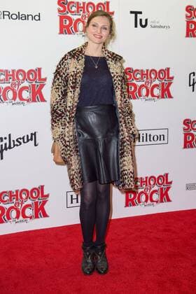 Sophie Ellis-Bextor bei der Ankunft zur Musical Premiere von School of Rock The Musical am 14.11.2016 in London School of Rock The Musical New London Theatre Opening Night , 2016 
