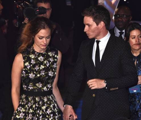 Fantastic Beasts And Where To Find Them London, UK Hannah Bagshawe and Eddie Redmayne at The European Premiere of Fantastic Beasts And Where To Find Them held at Odeon Leicester Square, London on Tues 15 November 2016 LMK392-62756-161116 
