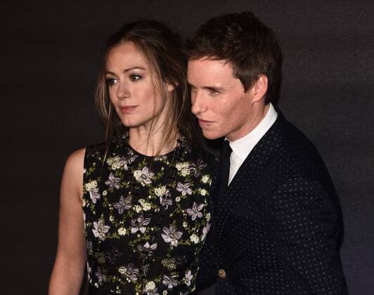 Fantastic Beasts And Where To Find Them London, UK Hannah Bagshawe and Eddie Redmayne at The European Premiere of Fantastic Beasts And Where To Find Them held at Odeon Leicester Square, London on Tues 15 November 2016 LMK392-62756-161116 