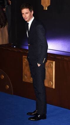 Fantastic Beasts And Where To Find Them London, UK Eddie Redmayne at The European Premiere of Fantastic Beasts And Where To Find Them held at Odeon Leicester Square, London on Tues 15 November 2016 LMK392-62756-161116 