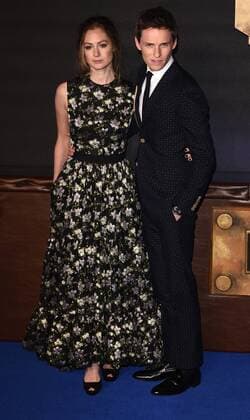 Fantastic Beasts And Where To Find Them London, UK Hannah Bagshawe and Eddie Redmayne at The European Premiere of Fantastic Beasts And Where To Find Them held at Odeon Leicester Square, London on Tues 15 November 2016 LMK392-62756-161116 