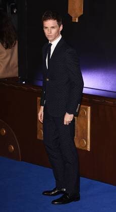Fantastic Beasts And Where To Find Them London, UK Eddie Redmayne at The European Premiere of Fantastic Beasts And Where To Find Them held at Odeon Leicester Square, London on Tues 15 November 2016 LMK392-62756-161116 
