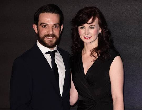 Fantastic Beasts And Where To Find Them London, UK Kevin Guthrie and guest at The European Premiere of Fantastic Beasts And Where To Find Them held at Odeon Leicester Square, London on Tues 15 November 2016 LMK392-62756-161116 