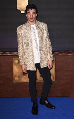 Fantastic Beasts And Where To Find Them London, UK Ezra Miller at The European Premiere of Fantastic Beasts And Where To Find Them held at Odeon Leicester Square, London on Tues 15 November 2016 LMK392-62756-161116 