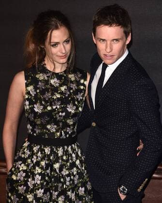 Fantastic Beasts And Where To Find Them London, UK Hannah Bagshawe and Eddie Redmayne at The European Premiere of Fantastic Beasts And Where To Find Them held at Odeon Leicester Square, London on Tues 15 November 2016 LMK392-62756-161116 