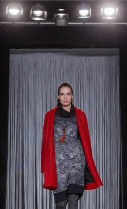 November 15, 2016 - Budapest, Hungary - Model presents a creation from Lucky Shepherd Designer Store at Budapest Fashion Night on Nov 15, 2016 at Boscolo Hotel in Budapest, Hungary. Budapest Hungary  - ZUMAn230 20161115_zaa_n230_317