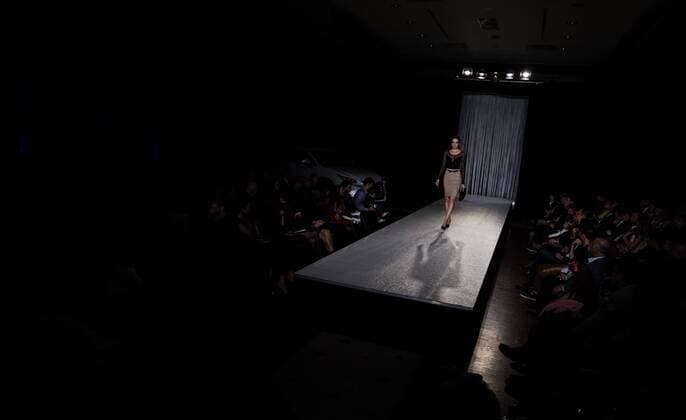 November 15, 2016 - Budapest, Hungary - Model presents a creation from Lucky Shepherd Designer Store at Budapest Fashion Night on Nov 15, 2016 at Boscolo Hotel in Budapest, Hungary. Budapest Hungary  - ZUMAn230 20161115_zaa_n230_346