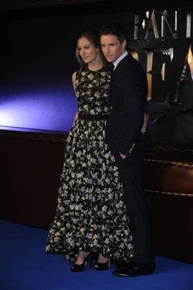 Eddie Redmayne and his wife Hannah Bagshawe attend the European Premiere of Fantastic Beasts And Where To Find Them at the Odeon, Leicester Square, London. NOVEMBER 15th 2016  TSTx163556