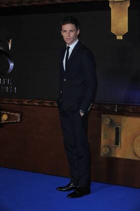 Eddie Redmayne attends the European Premiere of Fantastic Beasts And Where To Find Them at the Odeon, Leicester Square, London. NOVEMBER 15th 2016  TSTx163556