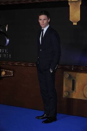 Eddie Redmayne attends the European Premiere of Fantastic Beasts And Where To Find Them at the Odeon, Leicester Square, London. NOVEMBER 15th 2016  TSTx163556