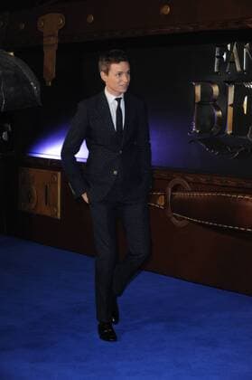 Eddie Redmayne attends the European Premiere of Fantastic Beasts And Where To Find Them at the Odeon, Leicester Square, London. NOVEMBER 15th 2016  TSTx163556