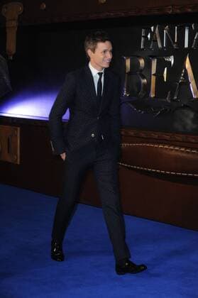Eddie Redmayne attends the European Premiere of Fantastic Beasts And Where To Find Them at the Odeon, Leicester Square, London. NOVEMBER 15th 2016  TSTx163556