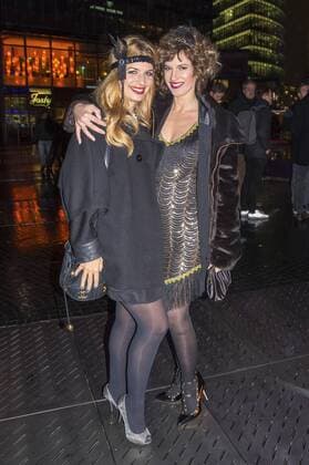 Susan Sideropoulos und Isabell Horn bei der Premiere des Kinofilms Phantastische Tierwesen und wo sie zu finden sind im CineStar Sony Center. Berlin, 15.11.2016 Foto:xK.xWernerx xFuturexImage