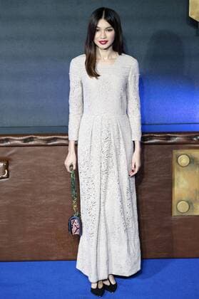Gemma Chan bei der Europapremiere des Kinofilms Fantastic Beasts and Where to Find Them Phantastische Tierwesen und wo sie zu finden sind im Odeon Leicester Square. London, 15.11.2016 Foto:xJ.xSpicerx xFuturexImage