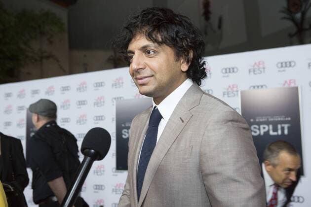 November 15, 2016 - Hollywood, California, United States - Director, writer, producer M Night Syamalan attends the premier of Split at AFI Fest 2016 presented by AUDI at TCL Chinese Theatre in Hollywood, CA on November 15th Hollywood United States  - ZUMAn230 20161116_zaa_n230_256