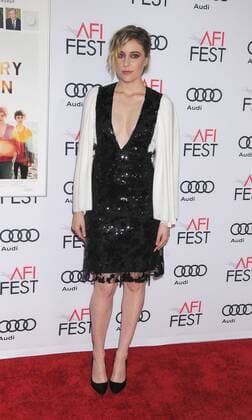 November 16, 2016 - Los Angeles, California, United States - November 16th 2016 - Los Angeles California USA - Actress GRETA GERWIG at the AFI Film Festival Tribute to Annette Bening Gala Screening 20th Century Woman held at the TCL Chinese Theater, Hollywood, CA Los Angeles United States - ZUMAf05_ 20161116_zaf_f05_007